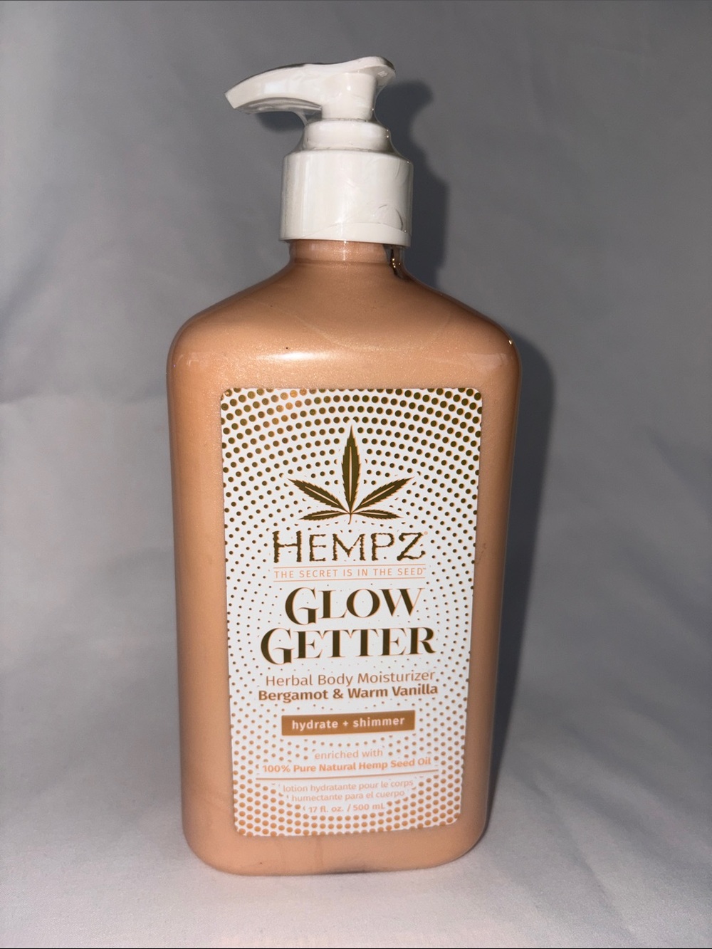 Hempz Glow Getter Bergamot & Warm Vanilla
